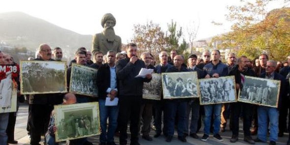 Seyit Rıza ve yoldaşları için sessiz protesto