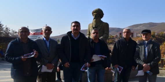 Dersim’de milletvekili, sanatçı ve kurum temsilcilerinden Seyit Rıza’yı anma çağrısı