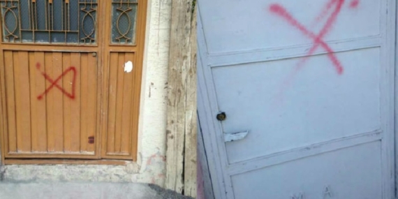 Malatya’da Alevilerin evleri işaretlendi