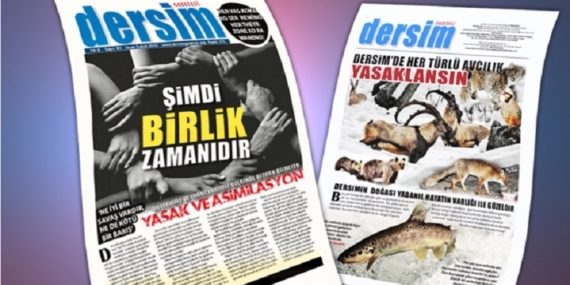 Dersim Gazetesi ‘Şimdi Birlik Zamanıdır’ manşetiyle çıktı