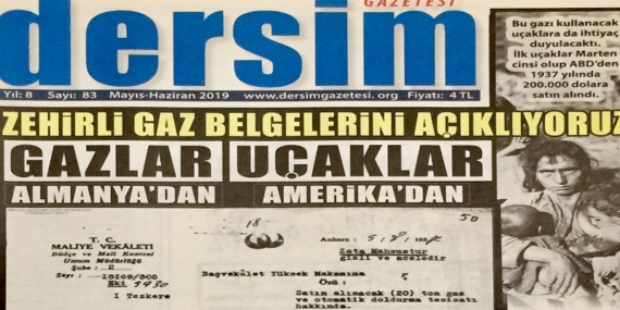 Zehirli Gazlar Almanya’dan, Bombardıman Uçakları Amerika’dan Alınmış