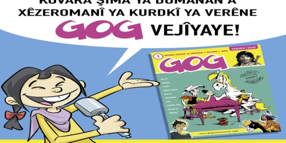 Çocuk dergisi GOG yayınlandı