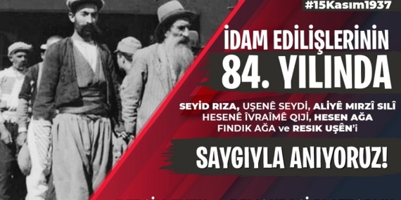 Seyid Rıza ve yol arkadaşları Dersim’de anılıyor