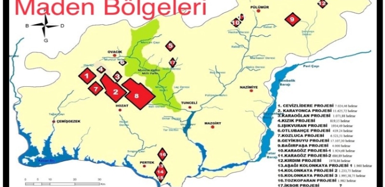 İliç’te siyanür sızdıran şirket, gözünü Dersim’e dikti