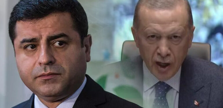 Selahattin Demirtaş: Her yangında ilk kurtarılacak şey beyefendinin koltuğu oldu