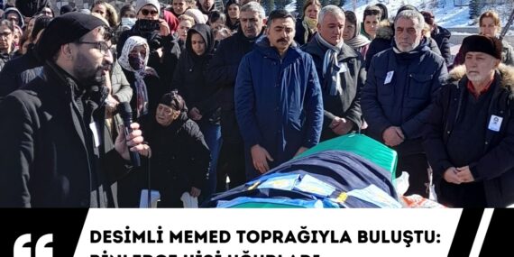 Desimli Memed toprağıyla buluştu: Binlerce kişi uğurladı