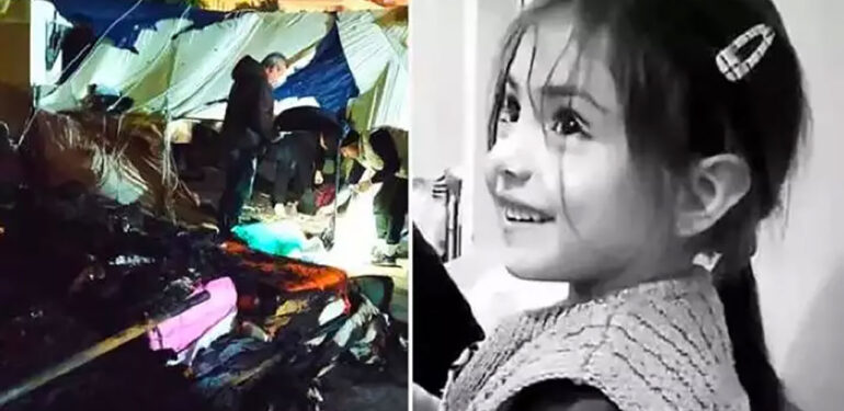 Enkazdan kurtarılan Elif, çadırdaki yangında hayatını kaybetti!