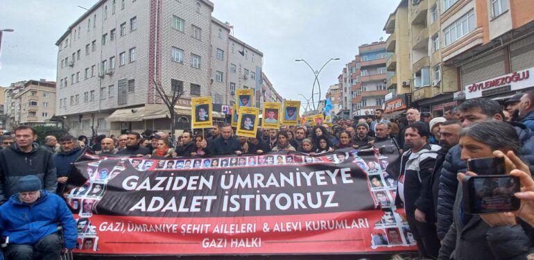 28’inci yılında Gazi Katliamı için adalet talebi: Depremzedelere ve Amedspor’a destek