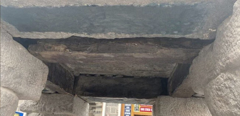 Tarihi Dört Ayaklı Minare karbon fiberle güçlendirildi