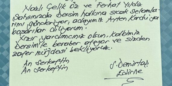 Selahattin Demirtaş’tan Ayten Kordu’ya mesaj: Zafer müjdesi bekliyoruz