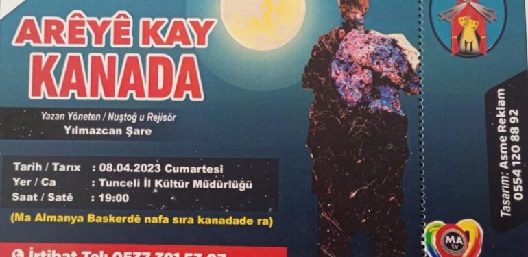 Kanada’ya göç tiyatro oyunu oldu
