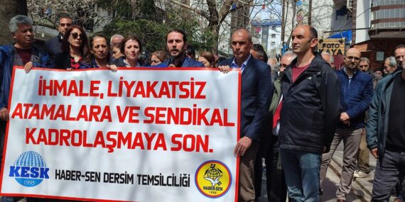 Dersim PTT’de liyakatsiz atama protestosu