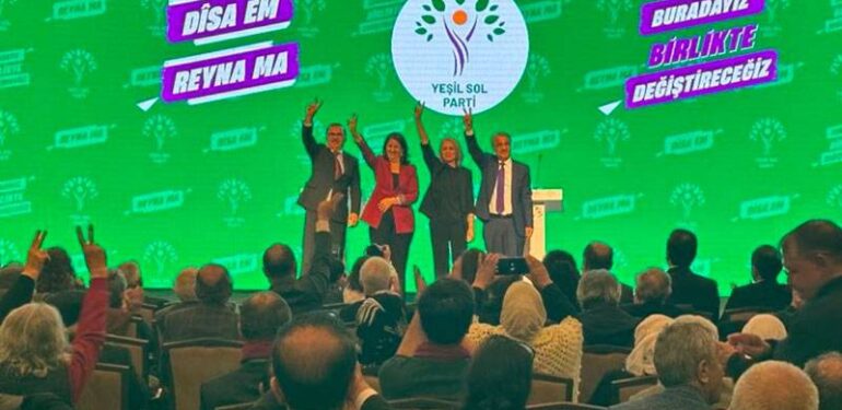 Yeşil Sol Parti’de eş başkanların aday olacakları kentler açıklandı