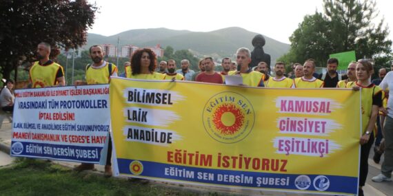 Dersim’de ÇEDES protestosu: Çocuklarımızı karanlığa teslim etmeyeceğiz