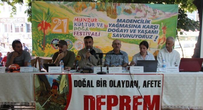 Festivalde deprem paneli… Uzmanlar konuştu: Dersim depreme hazır değil