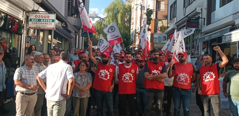 Direnişte olan 17 FEDAŞ işçisi işten çıkarıldı: Sanatçılardan işçilere destek