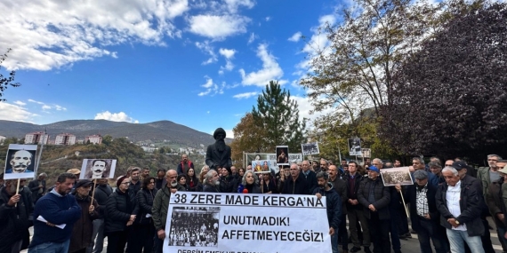 Dersim’den Seyid Rıza ve yol arkadaşlarına: Çocuklarınız, torunlarınız olarak buradayız, yolunuz yolumuzdur