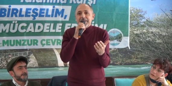 Dersim’de yaşanan çevre sorunları konuşuldu: Dersim çevre mücadelesinde sonuç alan tek kenttir