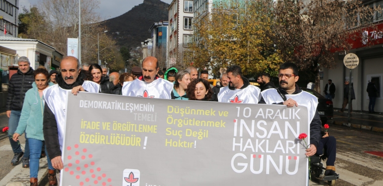 İHD Dersim Şubesinden 10 Aralık açıklaması: Hak ihlalleri artarak sürüyor