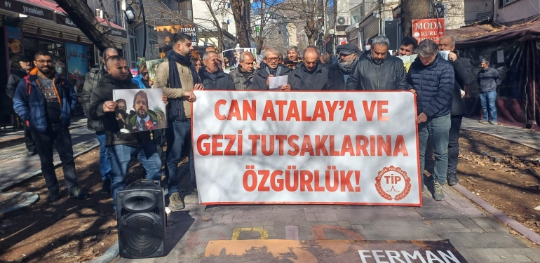 Dersim’de Can Atalay protestosu: Ölüme mahkum ettiğiniz Hatay halkının iradesini hiçe saymanın hesabını mutlaka vereceksiniz