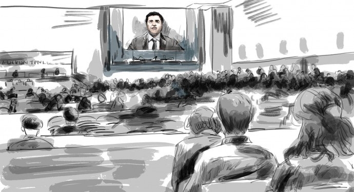 Demirtaş, savunmasını tamamladı: Kürt sorununun çözümüne dair 7 öneri sıraladı