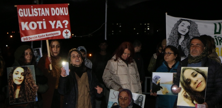Kadınlar Dersim’den sordu: Gülistan Doku 4 yıldır karanlıkta, adalet nerede?