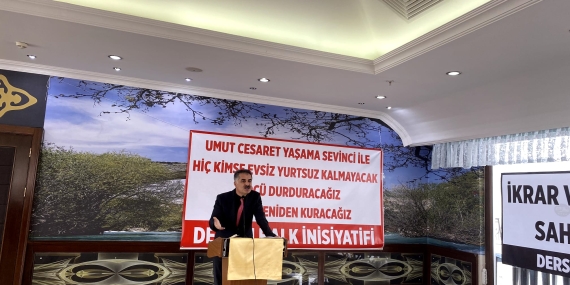 Hüseyin Aygün, Dersim’den bağımsız belediye başkanlığını adaylığını açıkladı: Maçoğlu’nu sert ifadelerle eleştirdi