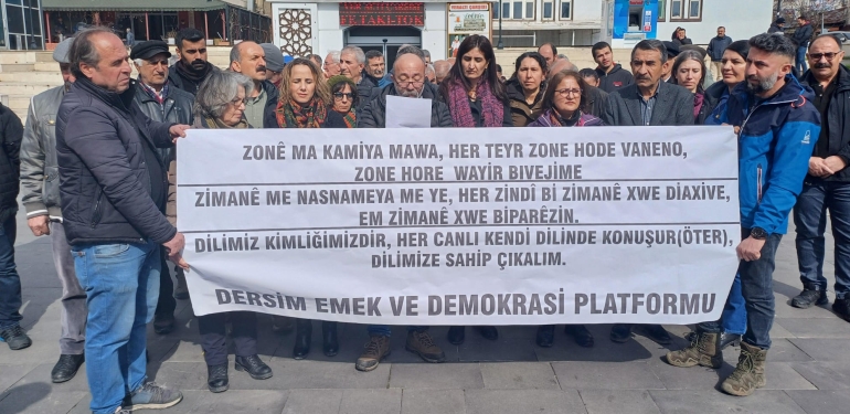 Dersim’de anadil açıklaması: Dilimizi çocuklarımıza öğretelim