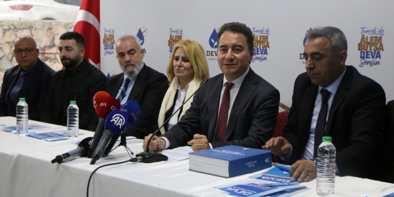 Babacan Dersim’de: Dersim coğrafyasını, buranın lezzetini, kültürünü, doğasını tanıtan etkinlikleri artırmamız gerekiyor
