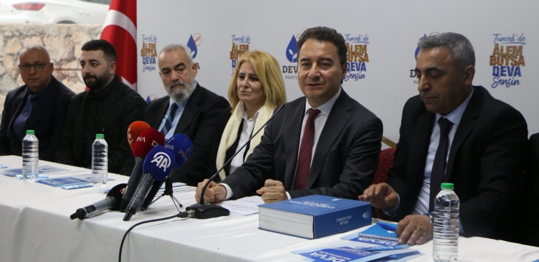 Babacan Dersim’de: Dersim coğrafyasını, buranın lezzetini, kültürünü, doğasını tanıtan etkinlikleri artırmamız gerekiyor