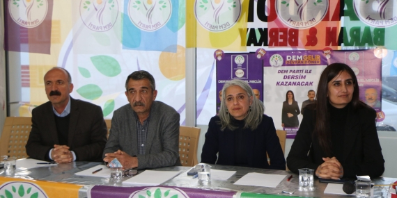 Dersim İttifakı’nın adaylarından halk buluşması: Dersim’i Dersim yapacağız