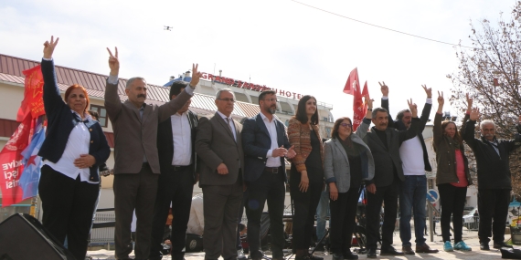 Dersim İttifakı adaylarını tanıttı: Zulme zorbalığa karşı sırt sırta verdik