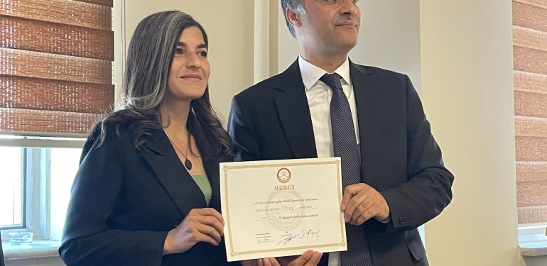 Abdullah Zeydan mazbatasını aldı