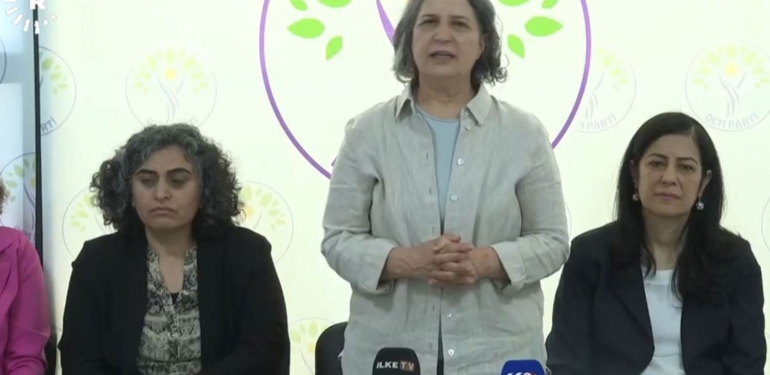 Kobani Davasından tahliye edilen üç kadın siyasetçiden ortak toplantı: Örgütlü kötülüğe karşı örgütlü iyilik