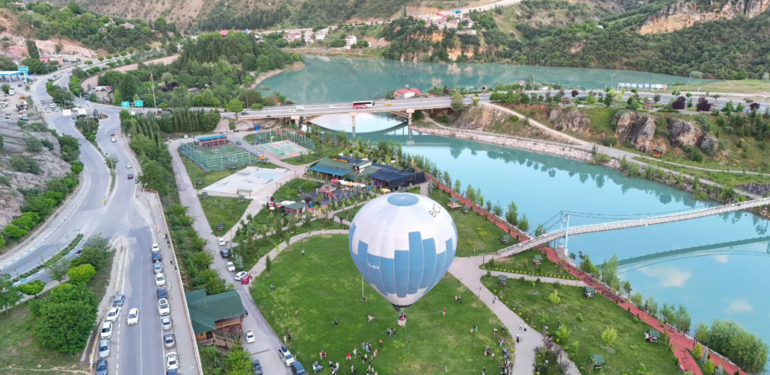 Dersim’de sıcak hava balonu turizmi başladı