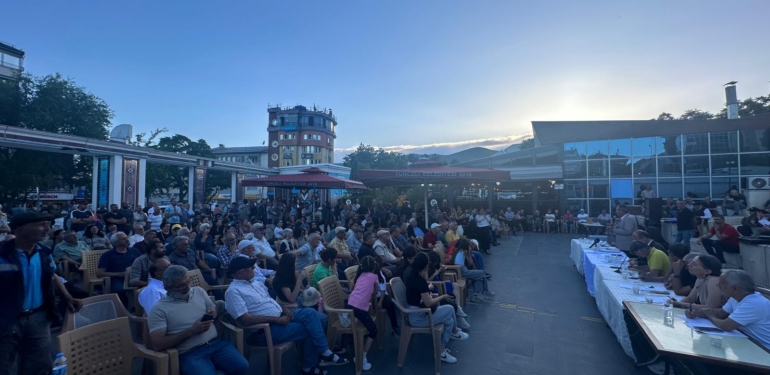 Dersim Belediyesi’nden su-ulaşım-ekmek maliyetlerine ilişkin geniş katılımlı halk toplantısı