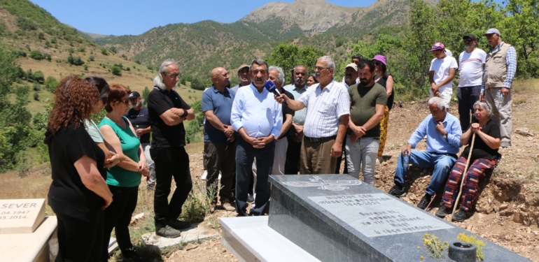 Sürgünde Dersim’in ve Kırmancki’nin sesi olan Munzur Çem unutulmadı