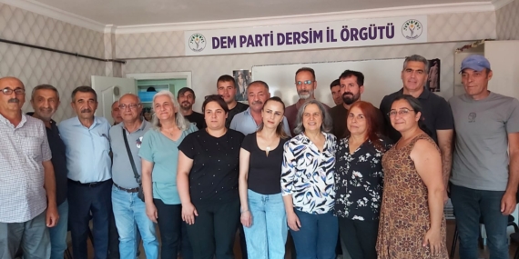 Gültan Kışanak, Dersim’de: DEM Parti’yi ziyaret etti