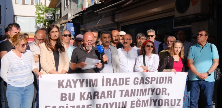 Dersim’den Hakkari tepkisi: Gasp edilen milyonlarca Kürdün iradesidir