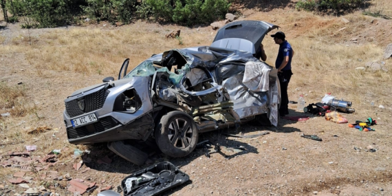 Dersim’de trafik kazası: 2 ölü, 6 yaralı