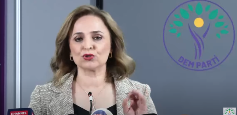 DEM Parti’den 13 Ekim Mitingi’ne çağrı: Savaşa karşı barışın sesini çoğaltalım