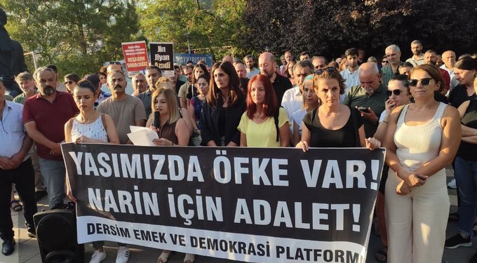 Dersim Emek ve Demokrasi Platformu: Yasımızda Öfke Var, Narin için Adalet İstiyoruz!