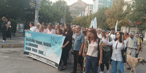 Dersim’de 1 Eylül açıklaması: Bir kez daha “barış” diyoruz