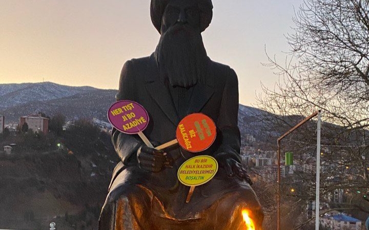 Dêrsim’de kayyıma karşı çerağ uyandırıldı