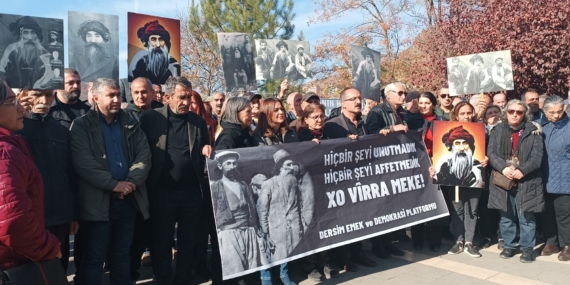 Dersim’de soykırım anması: Resmi özür dilensin, mezar yerleri açıklansın, arşivler açılsın, yer isimleri iade edilsin
