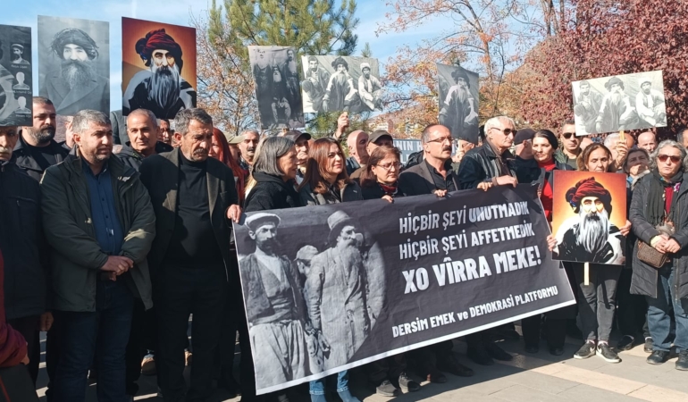 Dersim’de soykırım anması: Resmi özür dilensin, mezar yerleri açıklansın, arşivler açılsın, yer isimleri iade edilsin