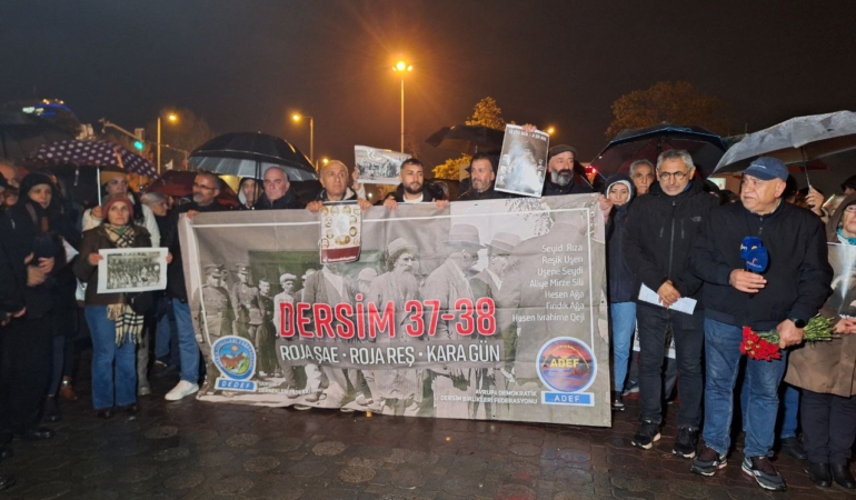 Seyit Rıza’nın ardılları İstanbul’dan seslendi: Pirlerimiz diz çökmedi, torunları da diz çökmeyecek