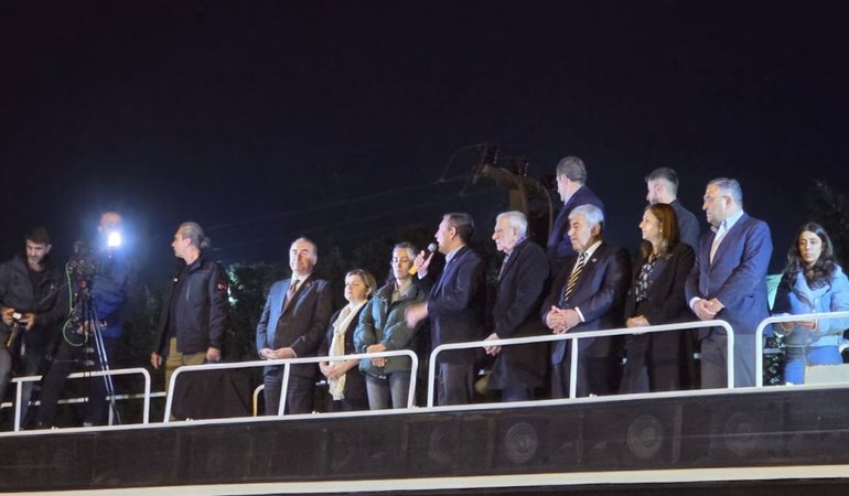 Özgür Özel, Mardin’de konuştu: Bu irade ile inatlaşılmaz