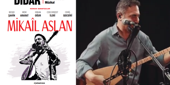 Mikaîl Aslan’dan 30’uncu sanat yılında ‘Dîdar’ müzikali