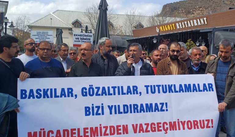 Dersim Emek ve Demokrasi Platformu’ndan Hukuksuzluklara Karşı Sert Tepki